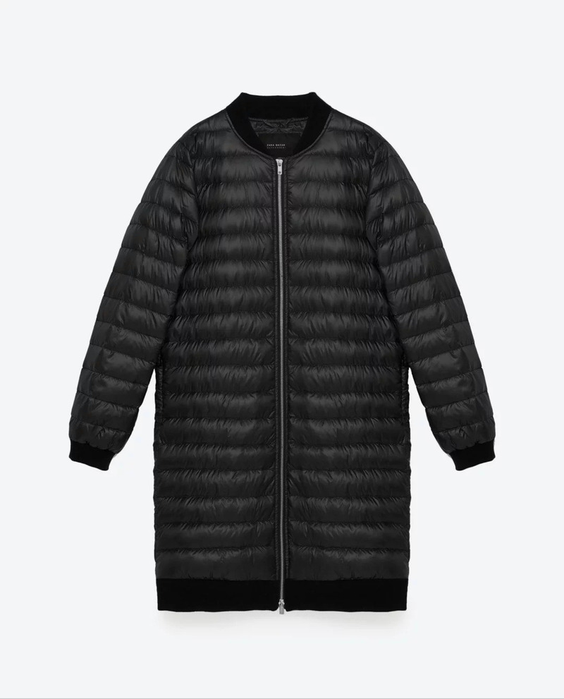 Simple And Lightweight In The Long Section Of Down Jacket | VoguesUs