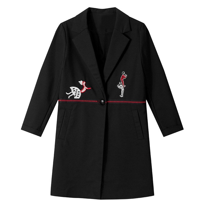 La Mode Beau De Loisirs Broderie Longue De Costume | VoguesUs