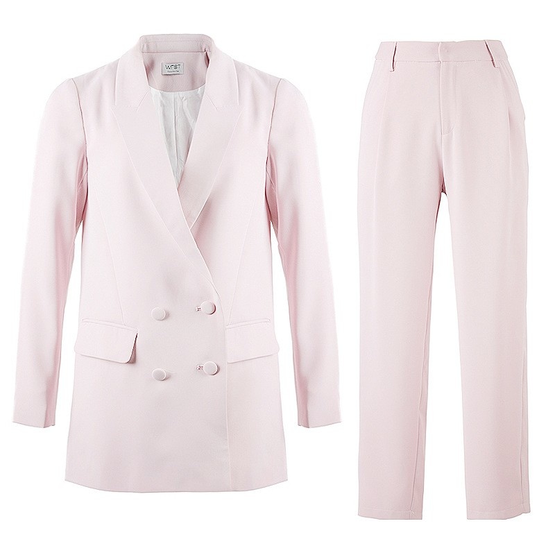 Fashion Style Lapels Structure Suit Blazer With Flap Pockets |