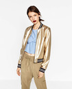 Handsome Simple Metal Short Paragraph With The Flight Jacket