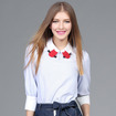 Amusante Façon De Dessin Animé Point Mignon Shirt