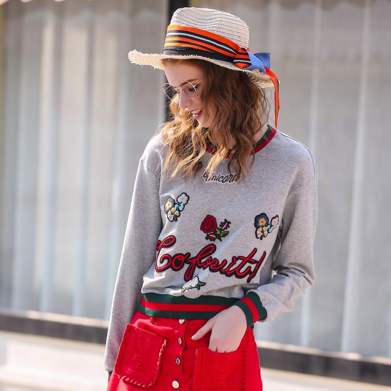 Modische Niedlichen Cartoon-Pullover | VoguesUs