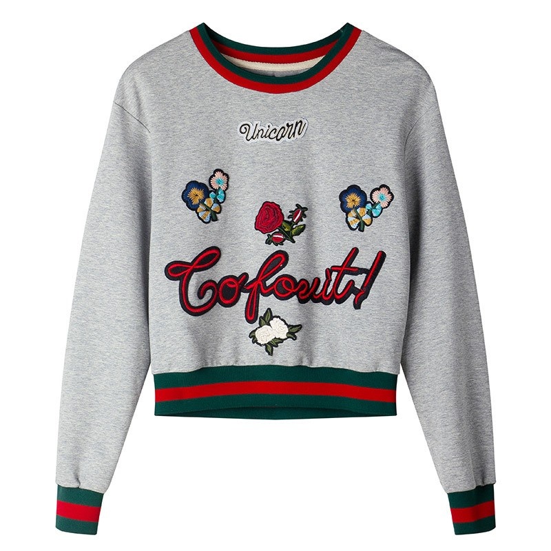 Modische Niedlichen Cartoon-Pullover | VoguesUs