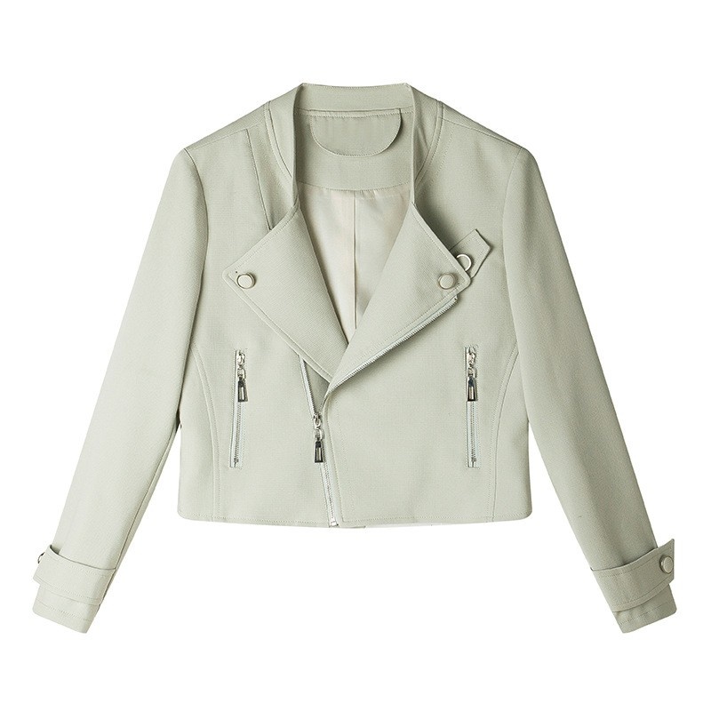 Simple Et Élégant De La Mode Court Paragraphe Slim Veste | VoguesUs
