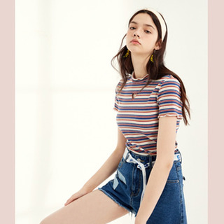 De La Mode Casual Mignons Amour Arc-En-Ciel T-Shirt | VoguesUs