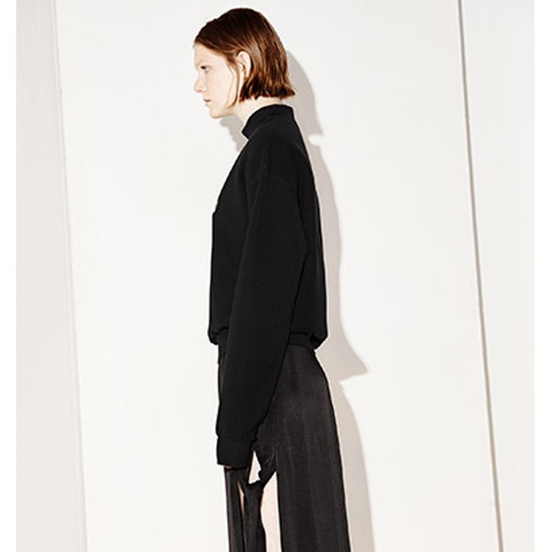 La Mode Décontractée Simple Impression D'Une Lettre De Coton Pull | VoguesUs