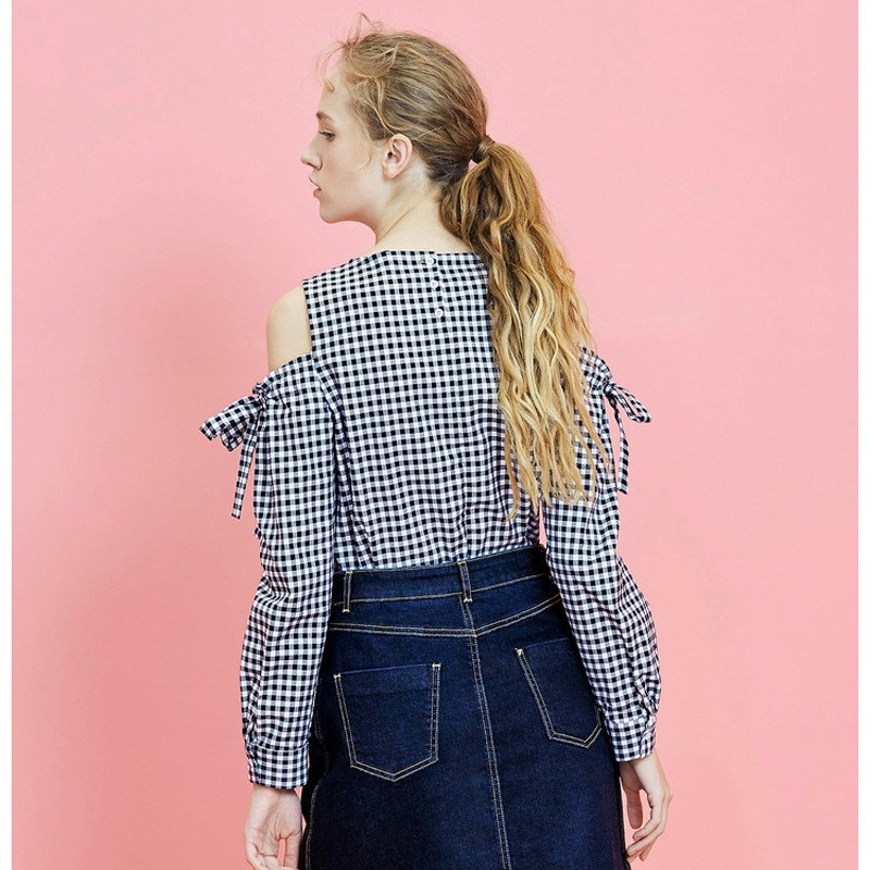 Elegante, Dulce Y Fresco Vestido De Camisa A Cuadros