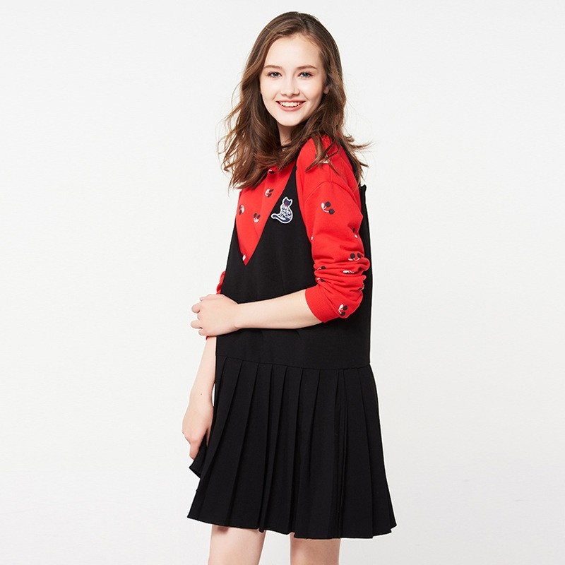Estilo Dulce Lindo Puro Cuello V Vestido De