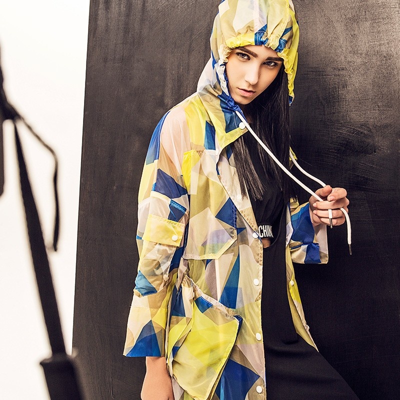 Beaux Vêtements Lâche Manteau À Capuchon | VoguesUs