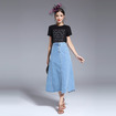 Fashion Trend Of Simple Color Beads T  Shirt