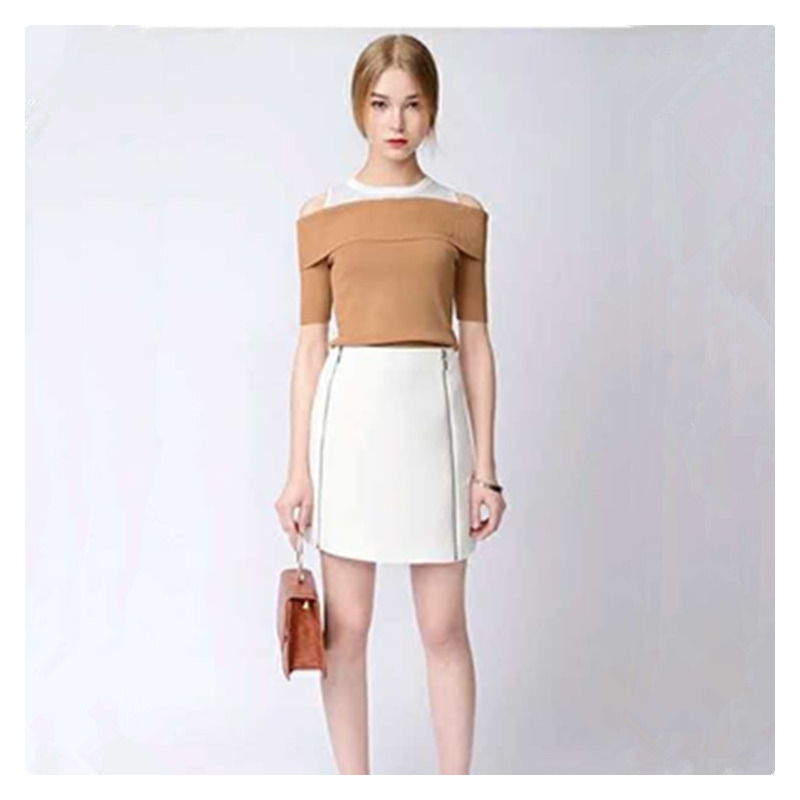 Fashionable Elegance Simple And Thin Stitching Collar | VoguesUs