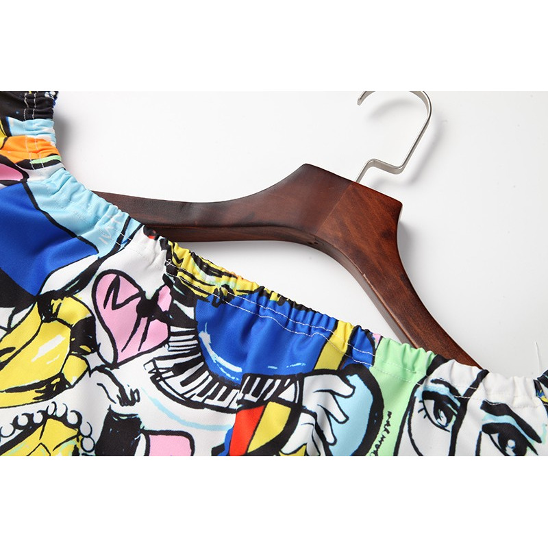 Fashion Sexy Sexy Graffiti Lead A Short Jacket | VoguesUs
