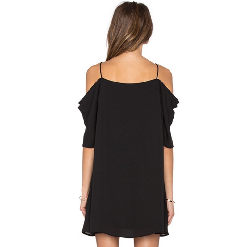 Fashion Sexy Strapless With Pure Color Dress | VoguesUs