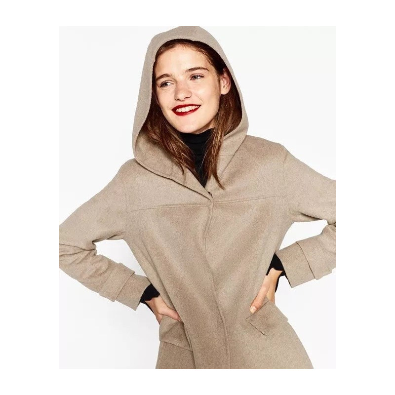Vintage Simple Color Coat | VoguesUs