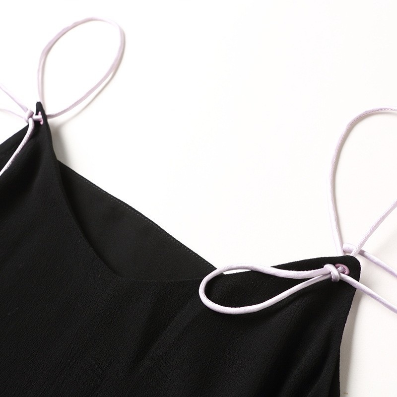 Mode-Rundhalsausschnitt-T-Shirt, Midi-Kleid Mit Mesh-Detail | VoguesUs