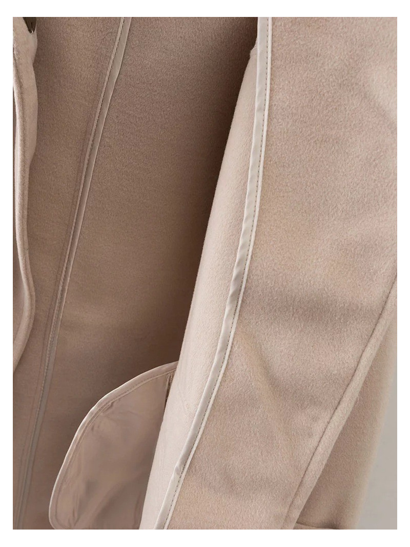 Vintage Simple Color Coat | VoguesUs