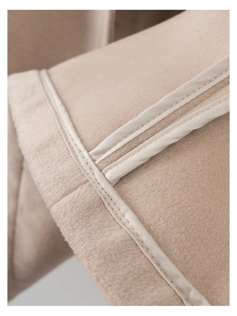 Vintage Simple Color Coat | VoguesUs