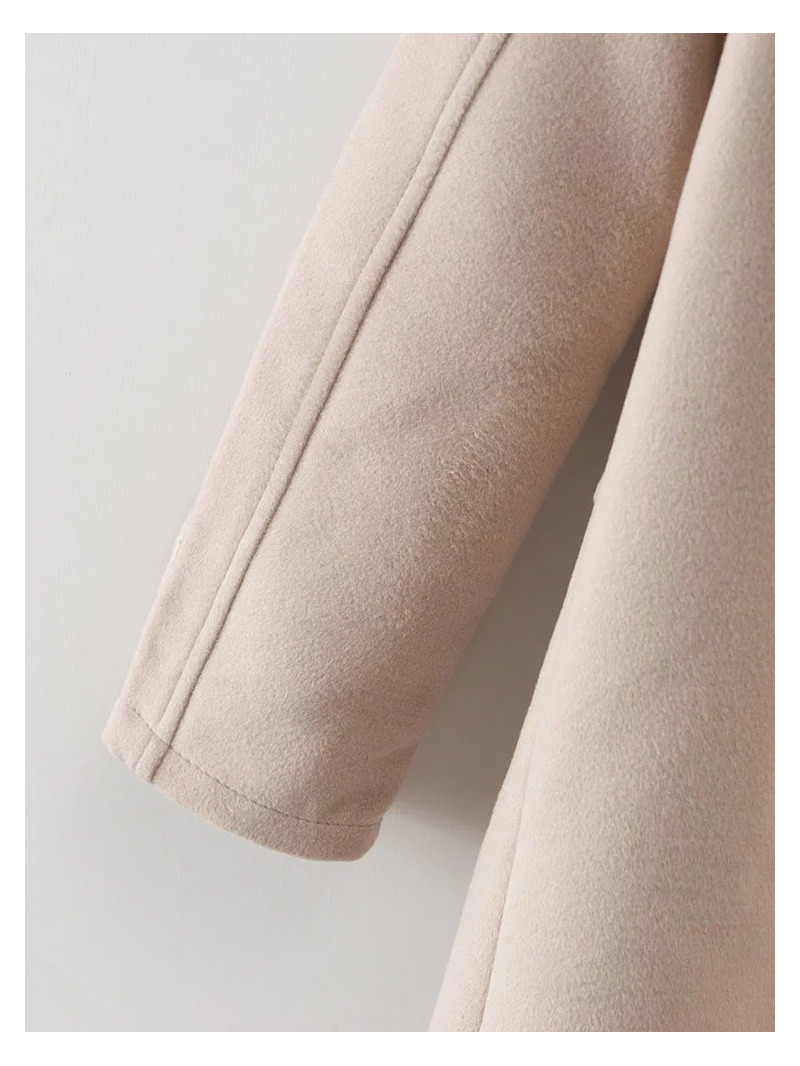 Vintage Simple Color Coat | VoguesUs