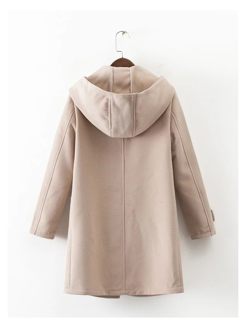 Vintage Simple Color Coat | VoguesUs