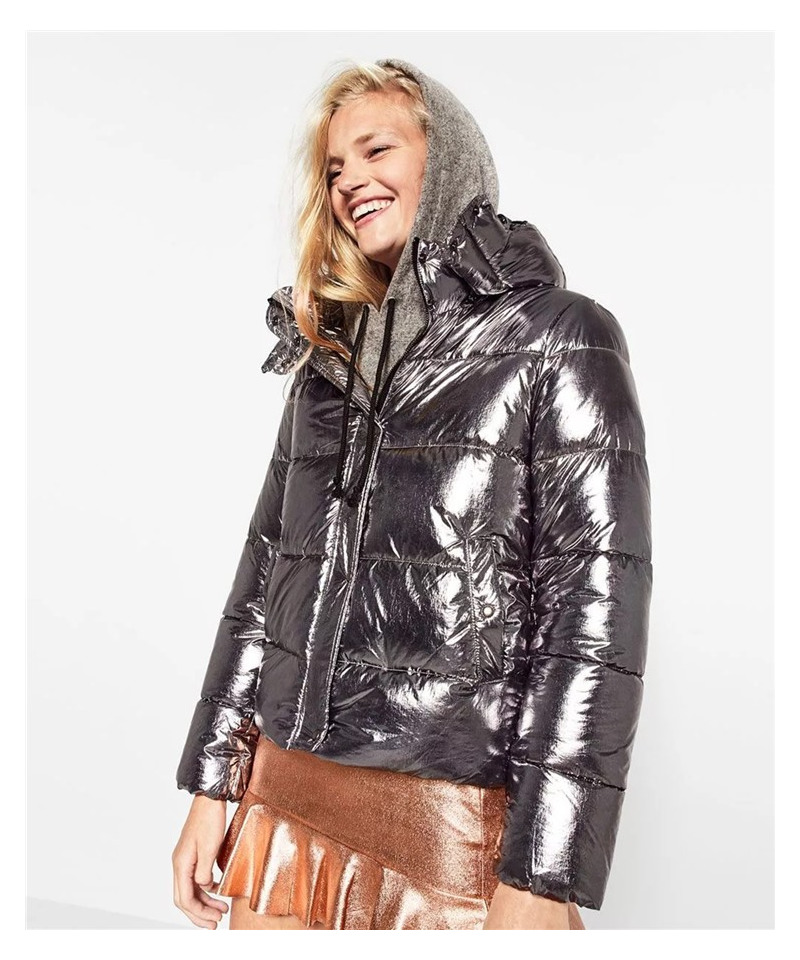 Handsome Warm Fashion Metal Down Jacket | VoguesUs