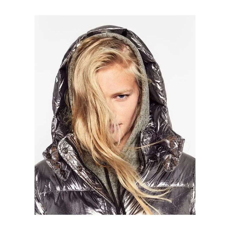 Handsome Warm Fashion Metal Down Jacket | VoguesUs