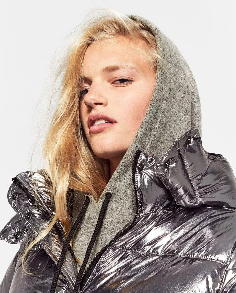 Handsome Warm Fashion Metal Down Jacket | VoguesUs