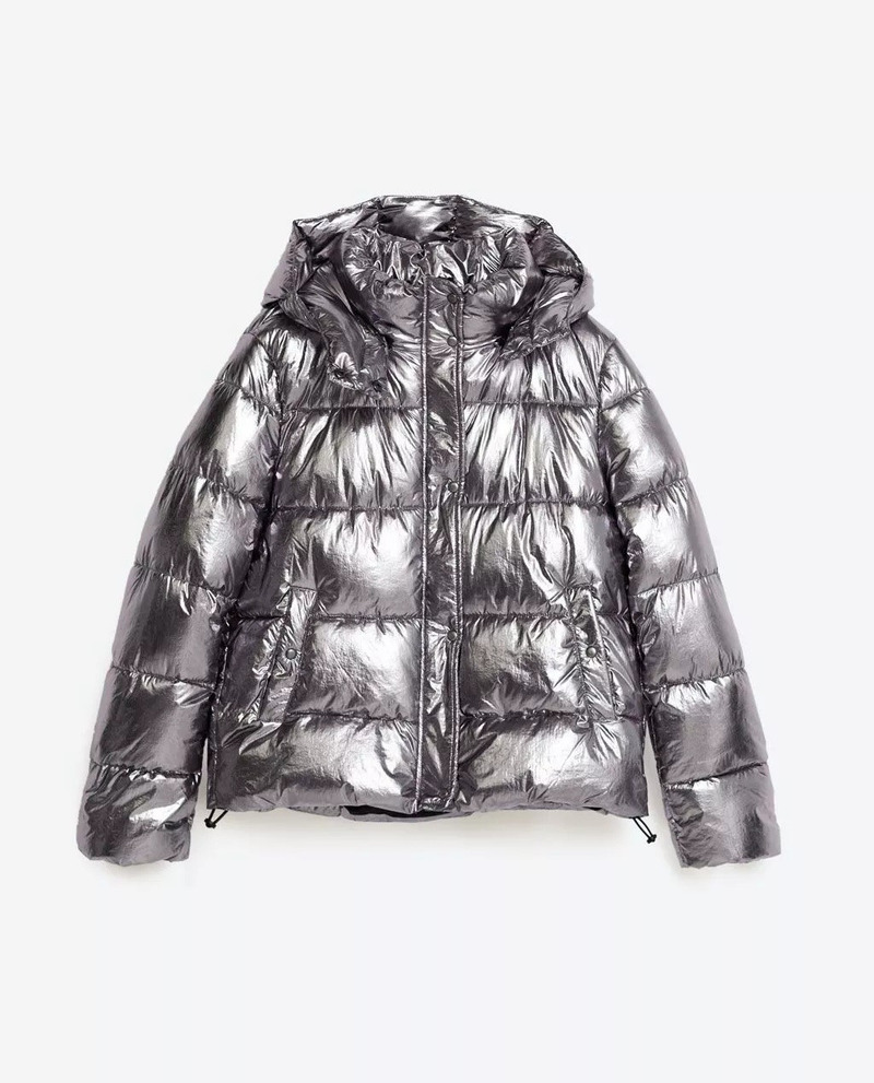 Handsome Warm Fashion Metal Down Jacket | VoguesUs