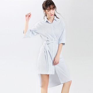 Personnalité Élégante De Haute Cou Robe Midi | VoguesUs