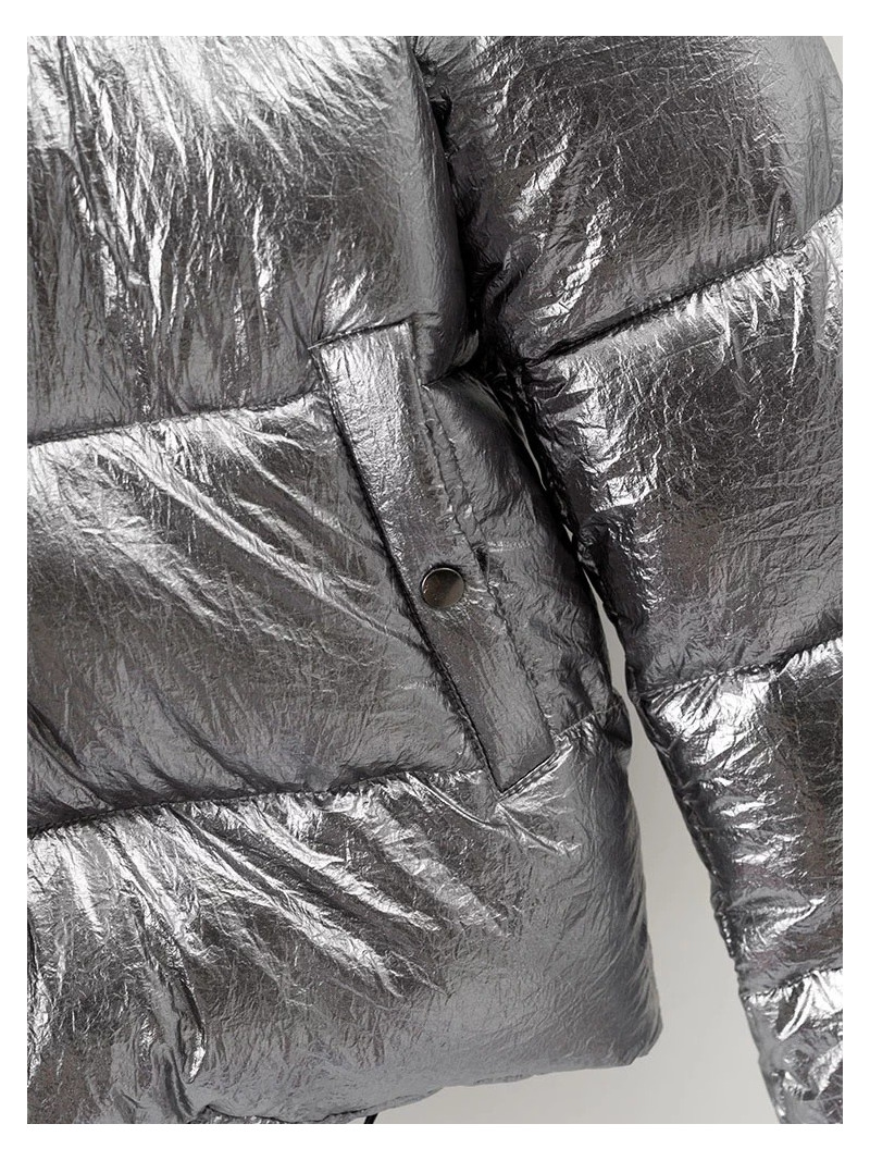 Handsome Warm Fashion Metal Down Jacket | VoguesUs