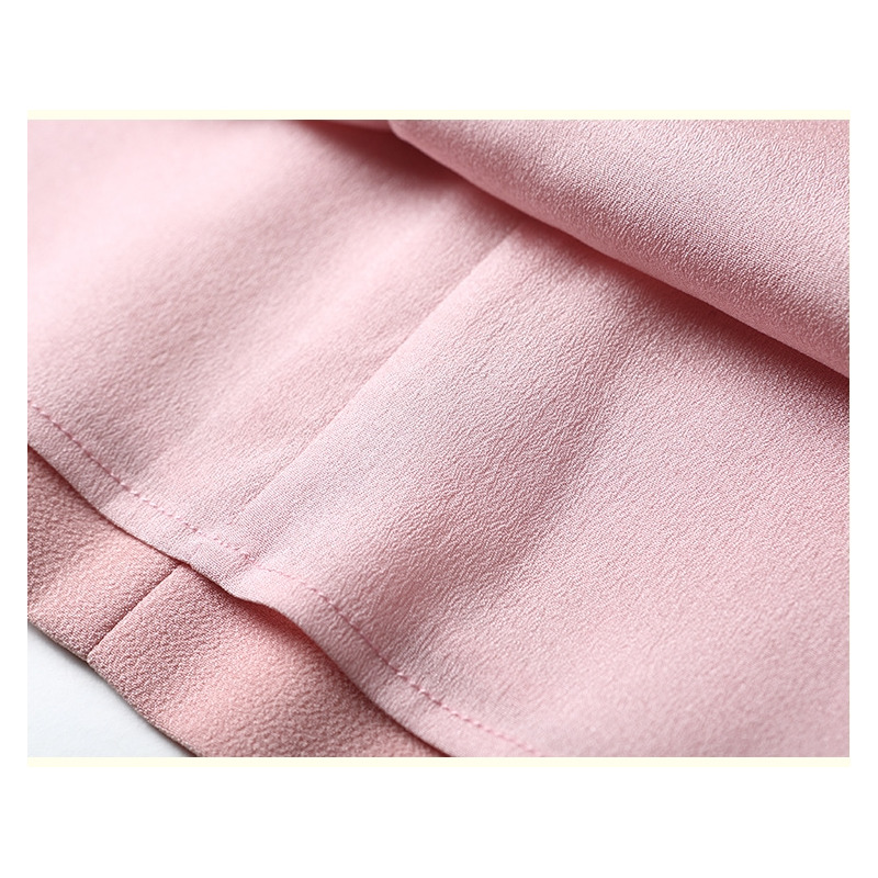 Sucré Rose Sans Manches, Robe À Volants Taille | VoguesUs