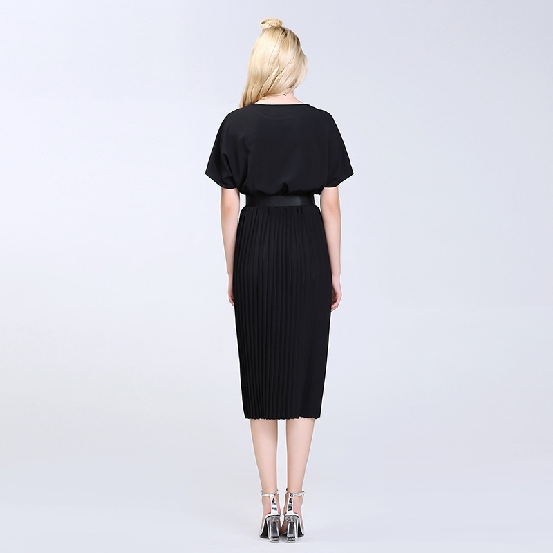 kimono sleeve pencil dress