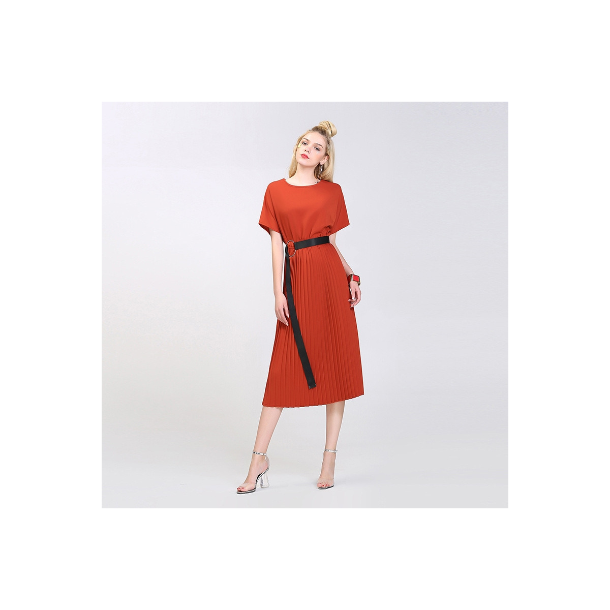 kimono sleeve pencil dress