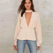 Sexy Fashion Deep V-Neck-Shirt