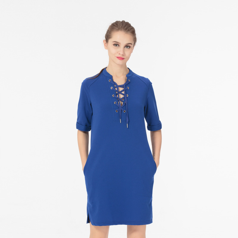 Simple Et Confortable, Casual Sangle De Poitrine Robe | VoguesUs
