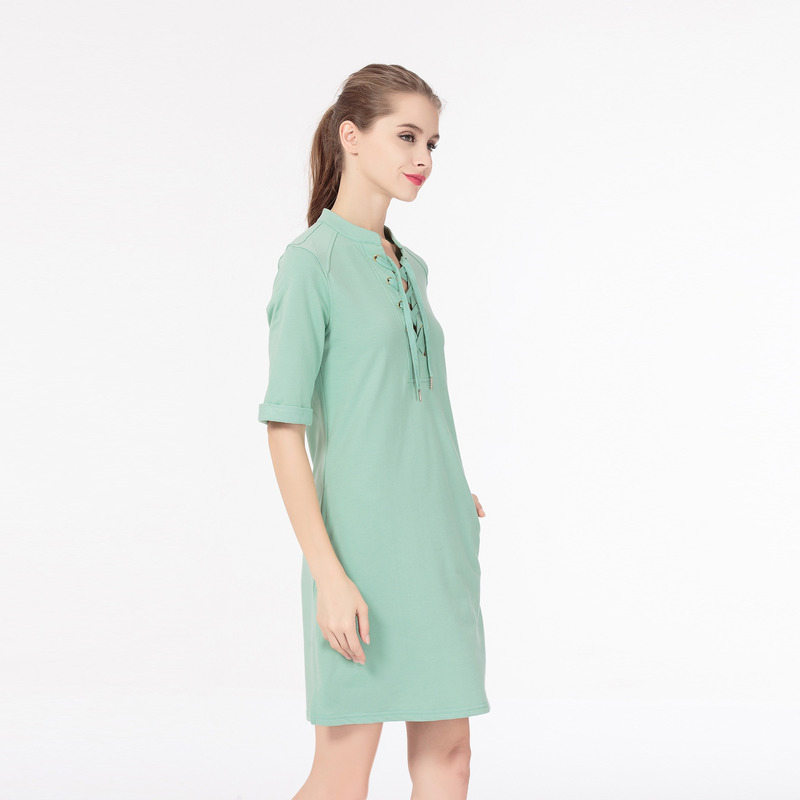 Simple Et Confortable, Casual Sangle De Poitrine Robe | VoguesUs