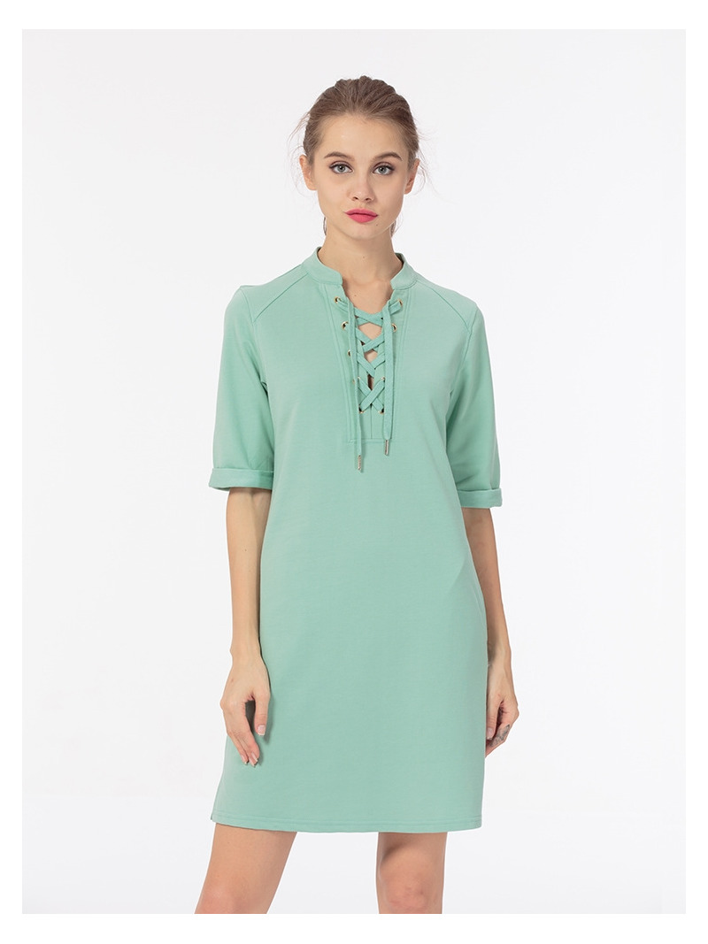 Einfache Und Bequeme Casual-Brustgurt Kleid | VoguesUs