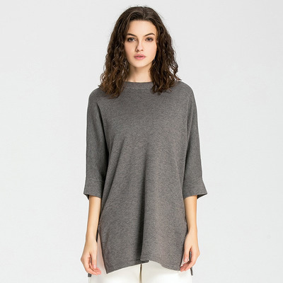 Simple, Décontracté, Manches 3/4, Lapin Pull | VoguesUs