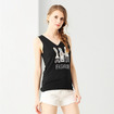 Fashion Casual Print Sleeveless Vest Tops