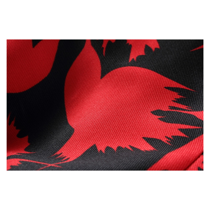 Dames De Mode Élégants Oiseaux D'Impression Col Rond Midi Robe | VoguesUs