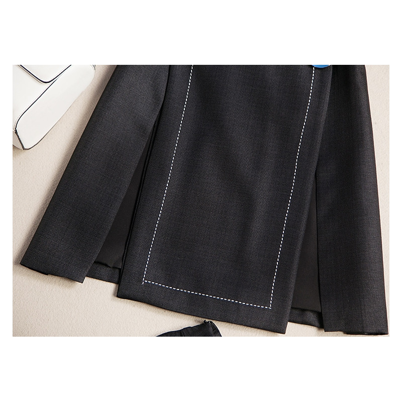 Fashion Open V Neck Sleeveless Gilet With Shorts Suit | VoguesUs