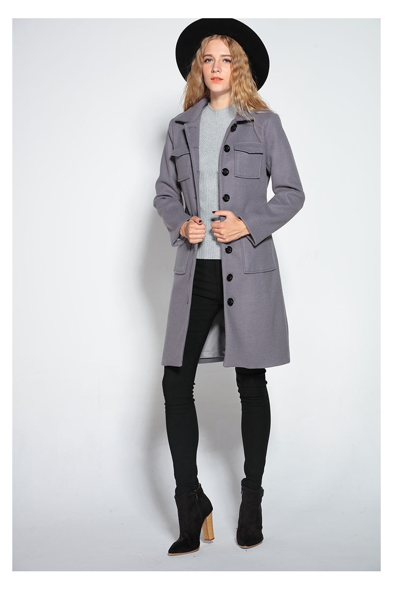 Handsome Fashion With A Simple Coat | VoguesUs