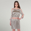Mode Sexy En Relief De La Dentelle Avec Bretelle Robe Midi