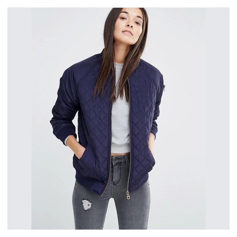 Stylish And Simple Warm Jacket Cotton Jacket | VoguesUs