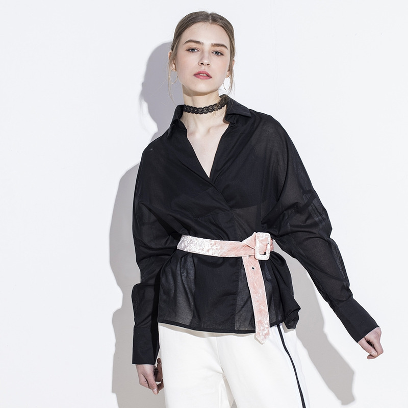 Style Décontracté À Manches Longues En Maille T-Shirt | VoguesUs