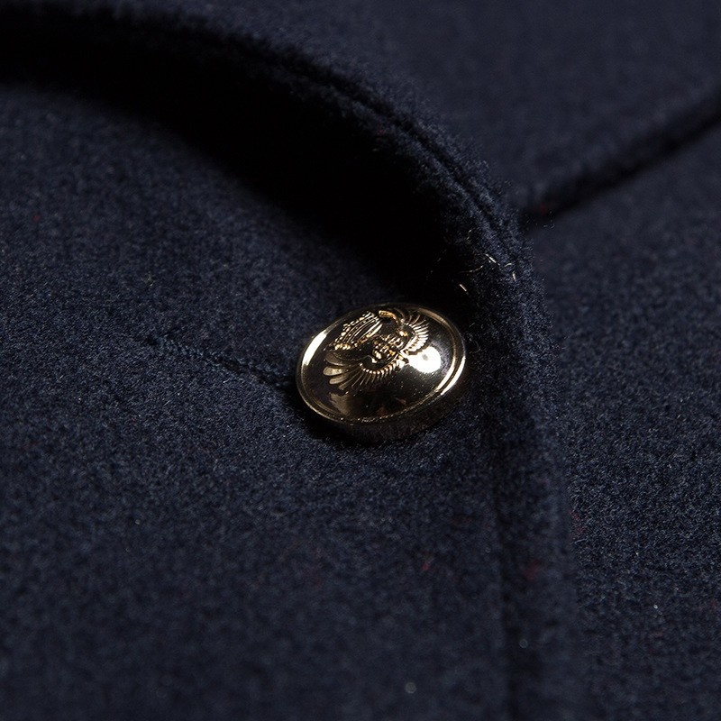 Le Plaisir De La Mode Classique Trench Coat Manteau De Laine Avec