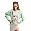 Schöne Katzen Locker Lässig Sweatshirt