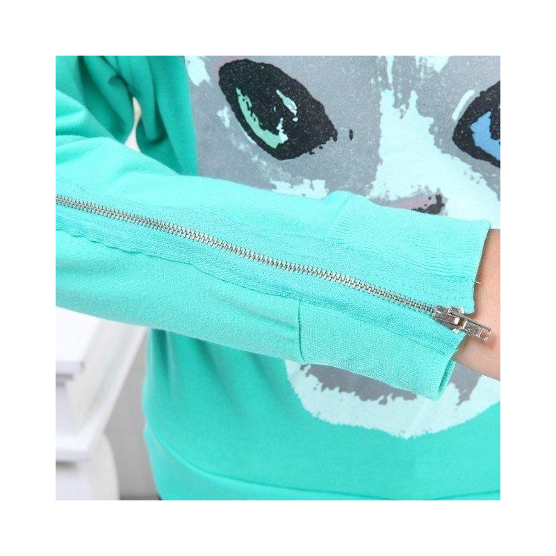 Schöne Katzen Locker Lässig Sweatshirt | VoguesUs