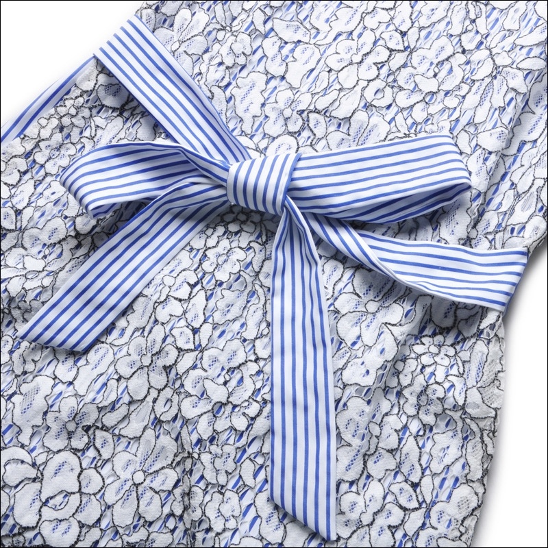 Elegante Cuello Redondo Sin Mangas, Costuras Floral De Doble Capa
