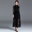 Elegant Sexy Lace Double Layer Maxi Dress