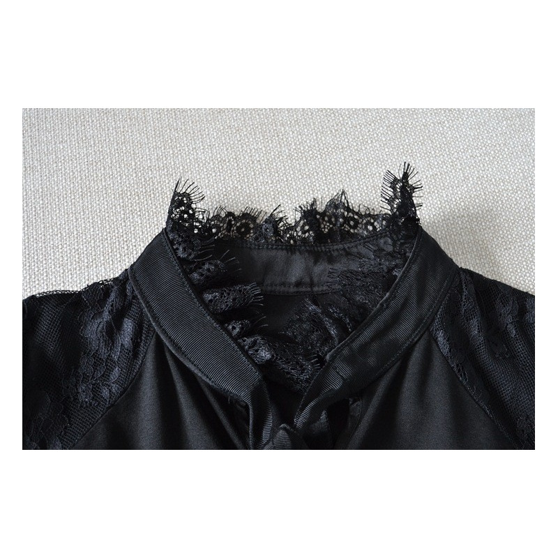 Elegant Sexy Lace Double Layer Maxi Dress | VoguesUs